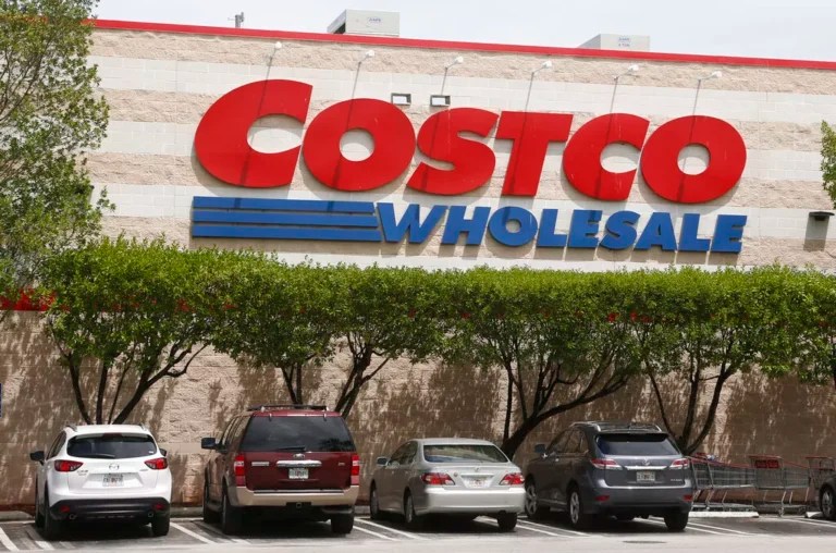 This Wednesday, Aug. 17, 2016, photo shows a Costco store in North Miami Beach, Florida. Costco reports financial results, Thursday, Sept. 29, 2016.