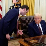 Trump says Will Scharf will replace David Warrington as White House counsel in September