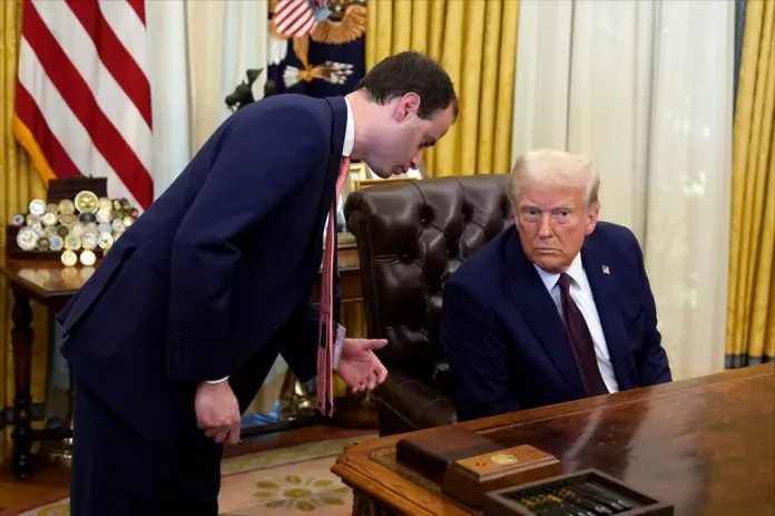 Trump says Will Scharf will replace David Warrington as White House counsel in September