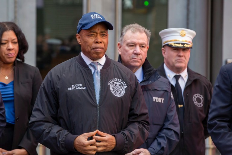 NYPD arrest intruder sneaking into Mayor Eric Adams’s mansion