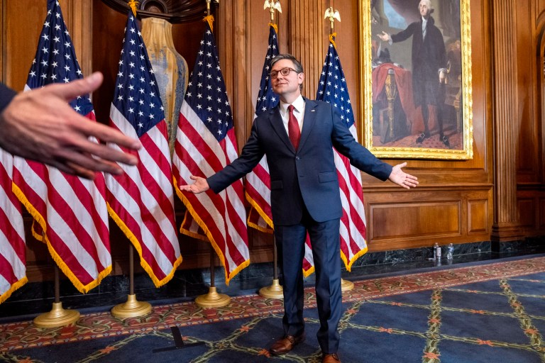 Mike Johnson vows to end ‘the deep state all along the way’