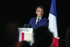 Emmanuel Macron calls for Europe to boost defense spending following Trump-Zelensky clash
