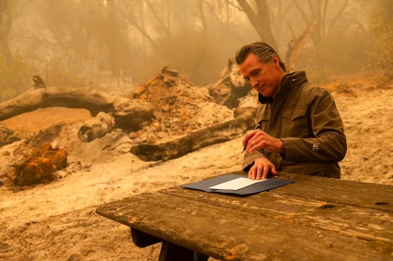 Trump blames Newsom for California’s ‘apocalyptic’ wildfires: ‘A true disaster’