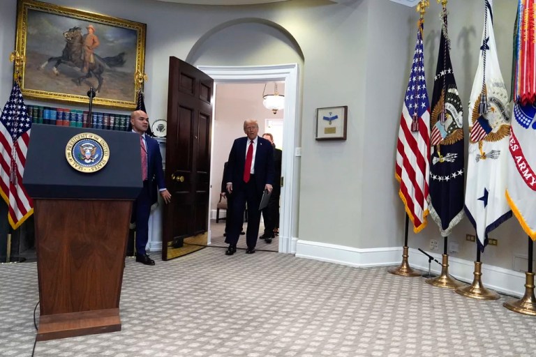 Trump to visit North Carolina before LA: ‘Abandoned by Democrats’