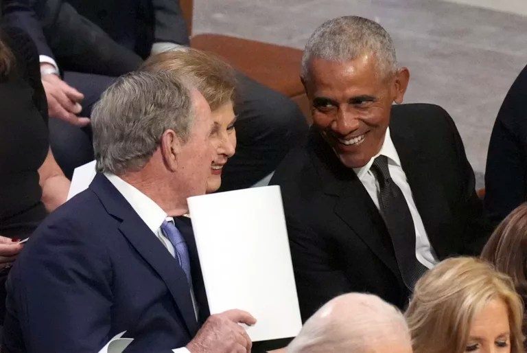 Obama jokes Bush will keep up post-presidential antics