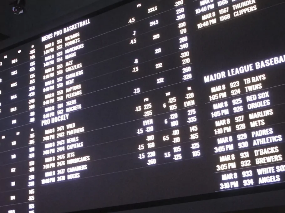 Sports betting on pace for $113.1 million in first full fiscal year