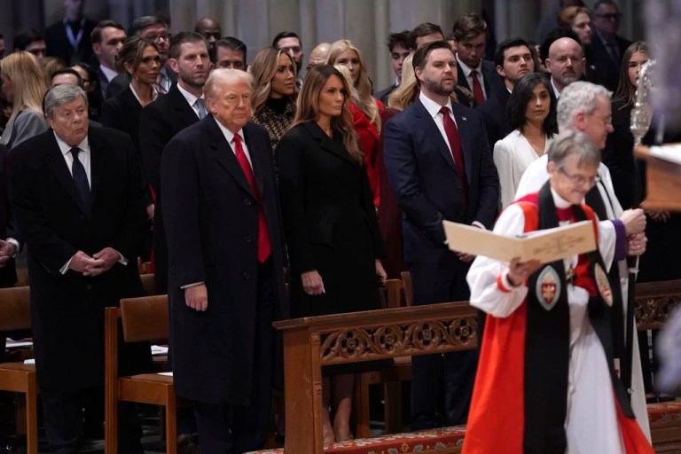 Faith leaders object to bishop over inaugural sermon that criticized Trump