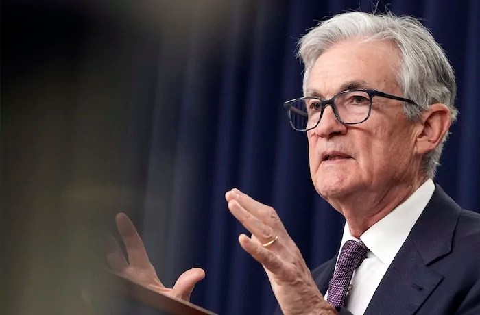 Federal Reserve Board Chairman Jerome Powell speaks during a news conference at the Federal Reserve, Wednesday, Dec. 18, 2024, in Washington.