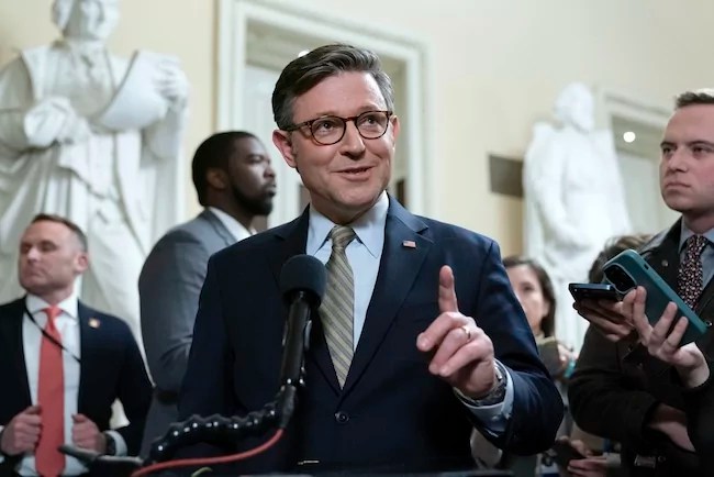 Massie and Boebert lay out tough path for Johnson on Gaetz’s new show