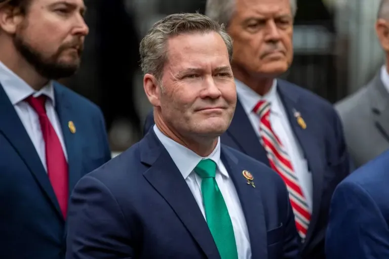 Michale Waltz, a former Army Green Beret and veteran of Afghanistan who serves as President Donald Trump's national security adviser, in a 2024 file image.