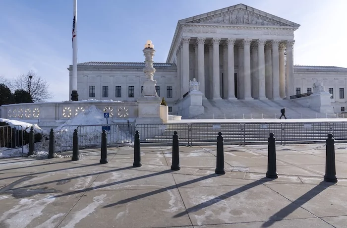 The Supreme Court Friday, Jan. 10, 2025, in Washington.