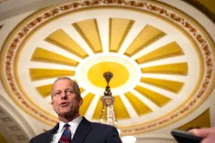 Thune locks down budget blueprint support ahead of Senate test vote