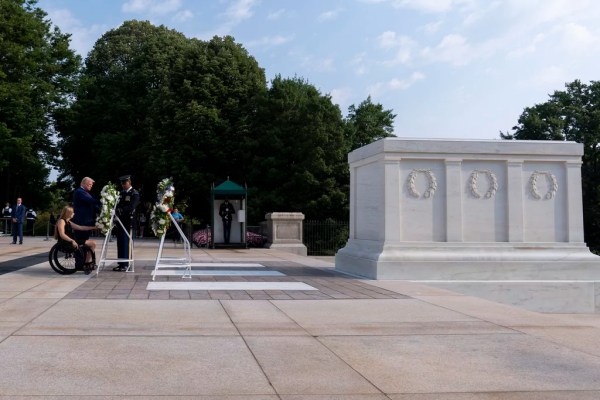Trump met with Afghanistan veterans’ families during Arlington National Cemetery visit