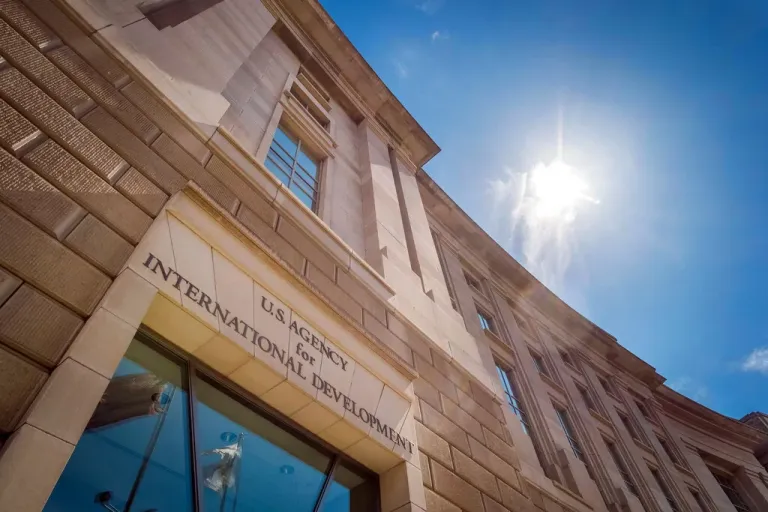 USAID building.