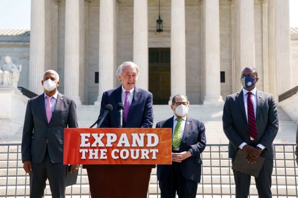 Progressives go silent on court-packing with Trump in office
