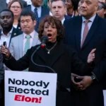 Maxine Waters says Trump is leading US to ‘civil war’