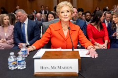 Linda McMahon fights to lead Department of Education as Trump vows to dismantle agency