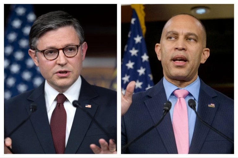 House leaders are blaming the opposing party for a lack of a spending deal, as appropriators claim negotiations are ongoing