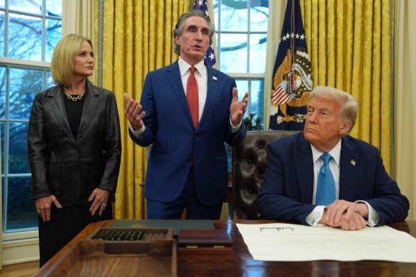 Doug Burgum argues Trump’s tariffs are ‘an economic developer’s dream’