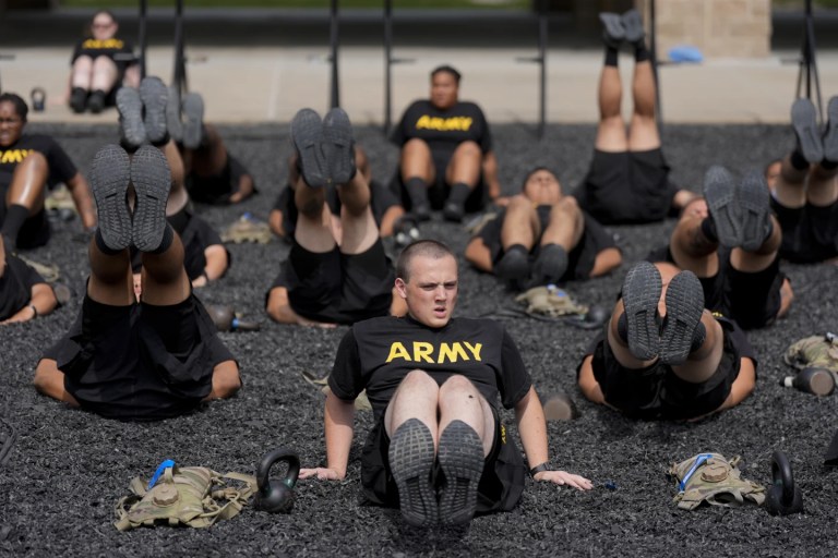 Army disregarded physical fitness standards to hit recruitment goals