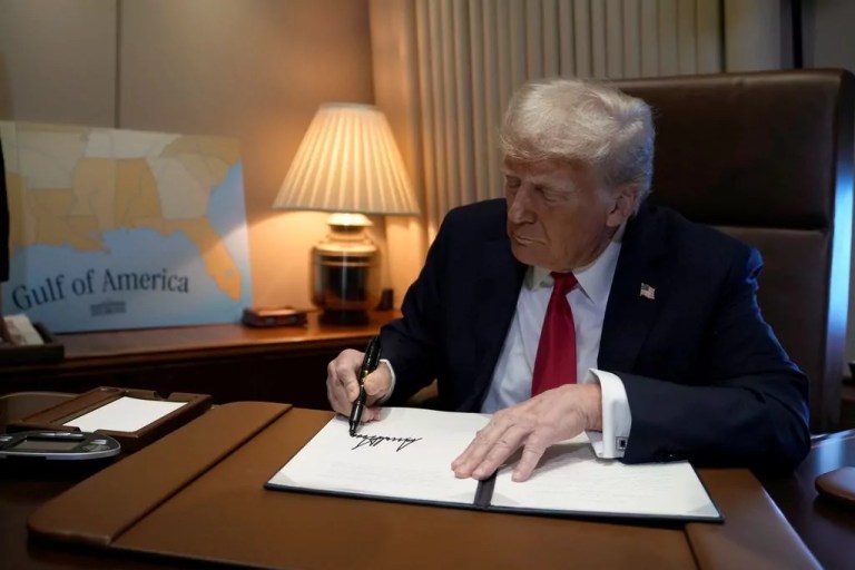 Trump establishes Gulf of America Day after first flyover of newly renamed area