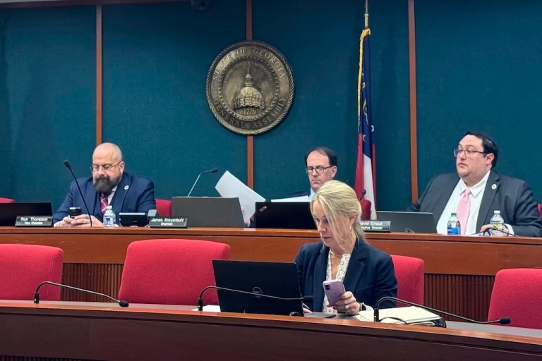 Legislation to shield politicians’ addresses advances in Georgia Senate