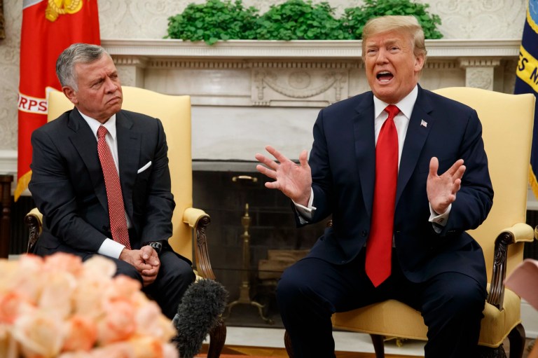 Trump braces for ‘awkward’ meeting with Jordan’s king after offer to ‘own’ Gaza