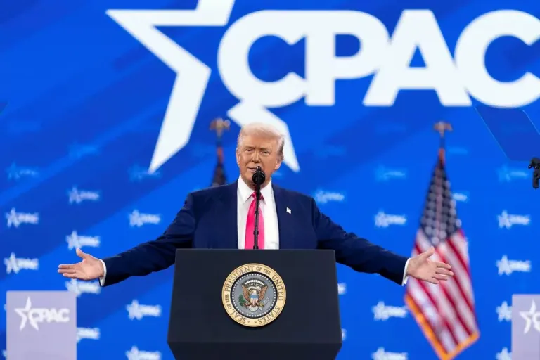 Trump at 2025 CPAC