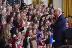 Trump signs executive order ‘keeping men out of women’s sports’