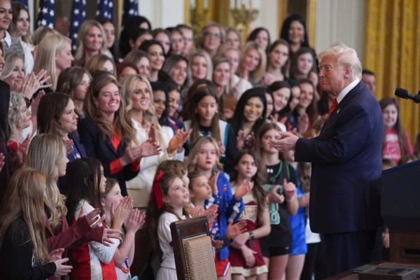 Trump signs executive order ‘keeping men out of women’s sports’
