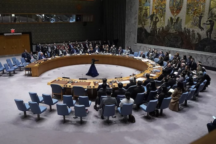 The United Nations Security Council.