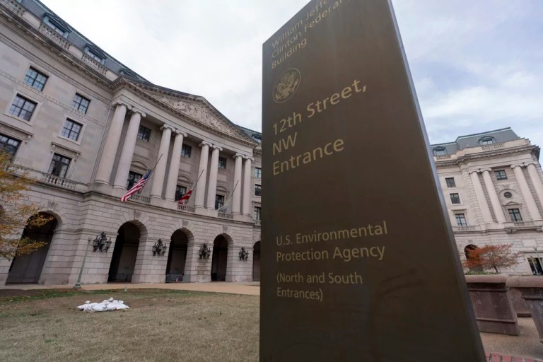 The Environmental Protection Agency building is seen in Washington, Saturday, Dec. 7, 2024.