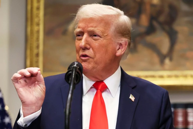 Here’s the Medicaid math facing Republicans seeking $880 billion in deficit reduction President Donald Trump speaks in the Roosevelt Room of the White House in Washington, Monday, March 3, 2025.