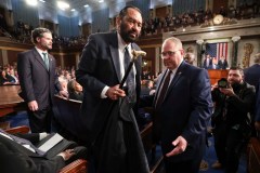 Al Green censured after outburst at Trump joint address