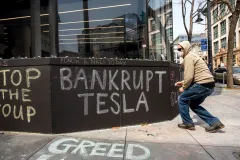 Musk fights to keep Tesla afloat during preoccupation with DOGE