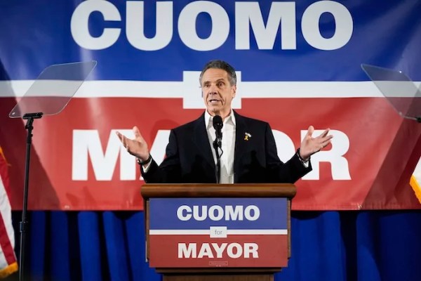 Cuomo paints dim picture of NYC in mayoral campaign announcement: ‘The city feels threatening’