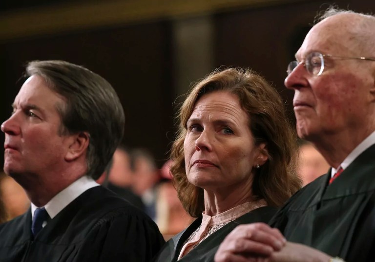 MAGA has a problem with Amy Coney Barrett. It’s more complicated than they think