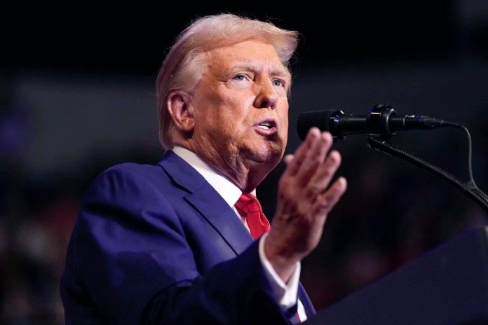 Trump muscles forward on AI executive order