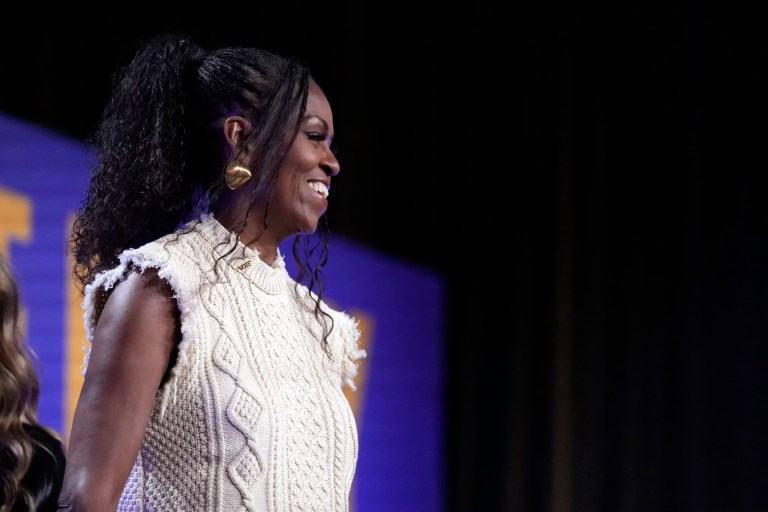Michelle Obama’s new IMO podcast off to rocky start