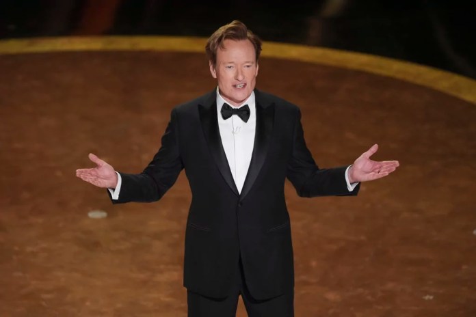 Conan O’Brien makes joke about Epstein during Oscars monologue Conan O’Brien makes joke about Epstein during Oscars monologue