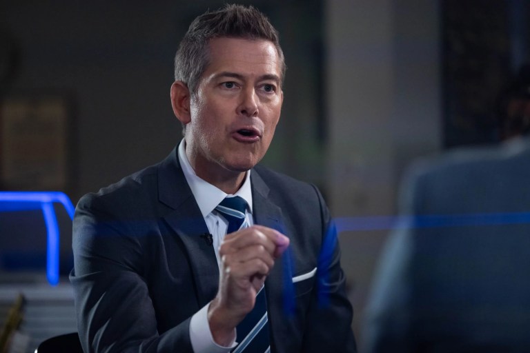 EXCLUSIVE — Transportation Secretary Sean Duffy concedes that the early days of working with the Department of Government Efficiency were 