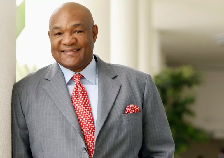 Former heavyweight champion George Foreman Sr. poses for a portrait during the Television Critics Association summer press tour in Beverly Hills, Calif. on Wednesday, July 9, 2008.