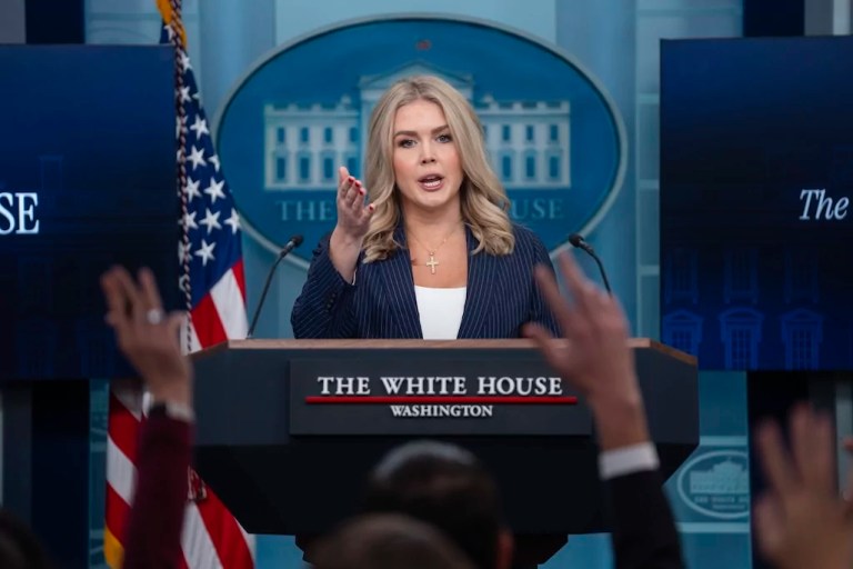 WATCH LIVE: White House holds press briefing as Signal chat controversy swirls