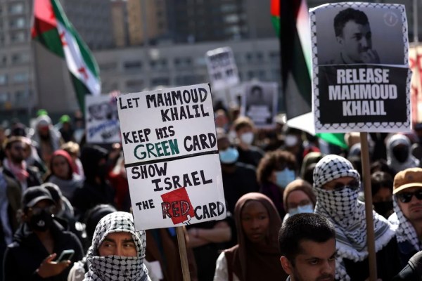 Trump administration accuses Khalil of hiding association with UNRWA in green card application