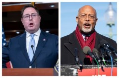 Tensions run high at pair of town halls hosted in red Nebraska and blue Maryland