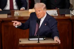 Four feisty moments from Trump’s address to Congress