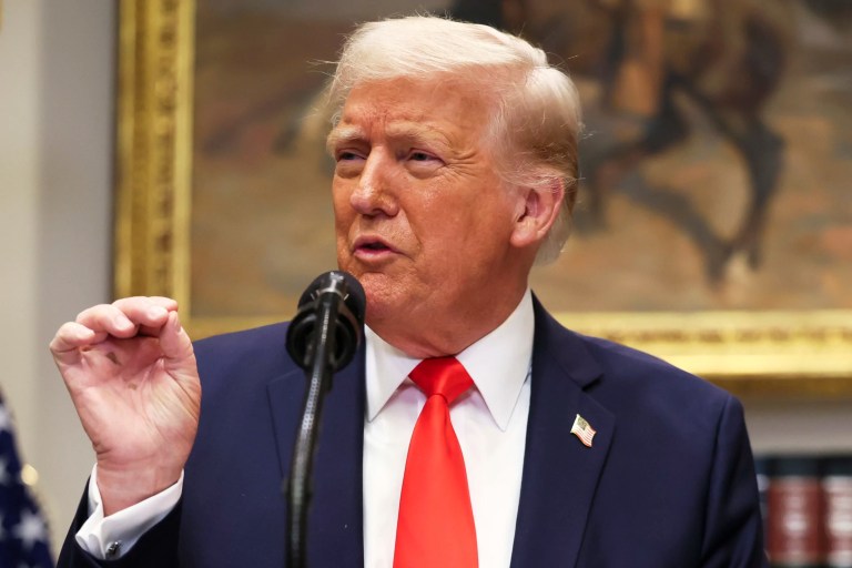 Trump faces nation for congressional address at critical juncture in first 100 days