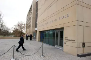 Emergency motion filed to stop Trump’s name from being engraved on Institute of Peace building
