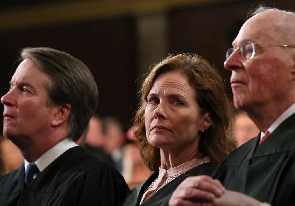 Amy Coney Barrett is
not beholden to Trump