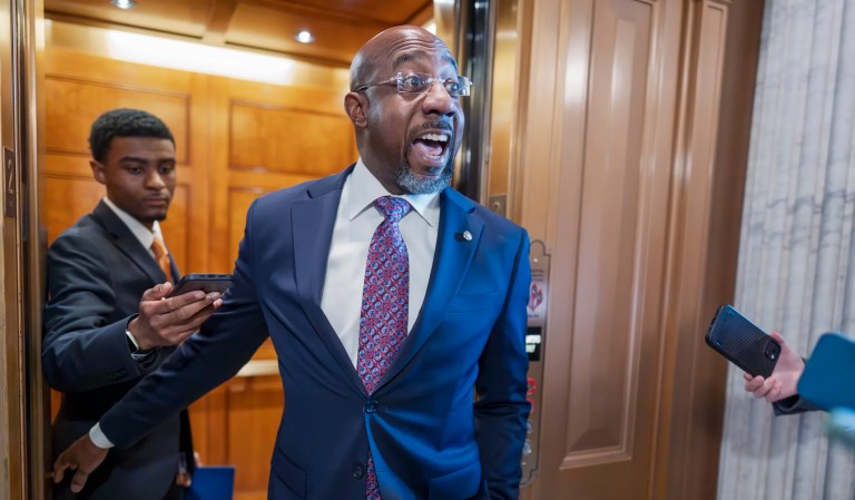 Warnock faces ethics complaint over rent-free stay in $1 million residence